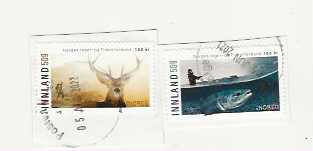 FEGER /FISKEFORENING POSTKLIPP X 2