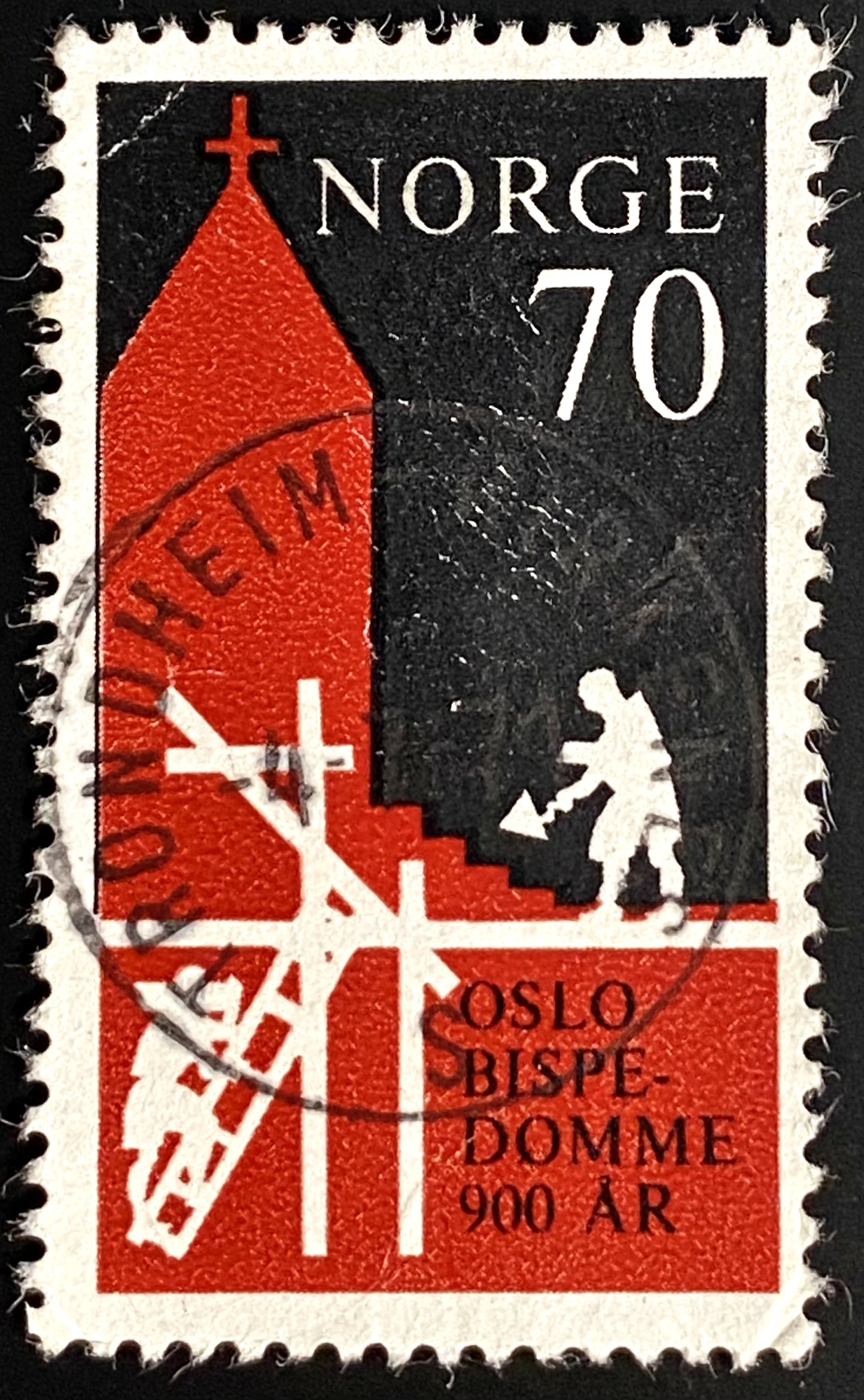 NK 674 Trondheim-Kirkenes -4-7-71