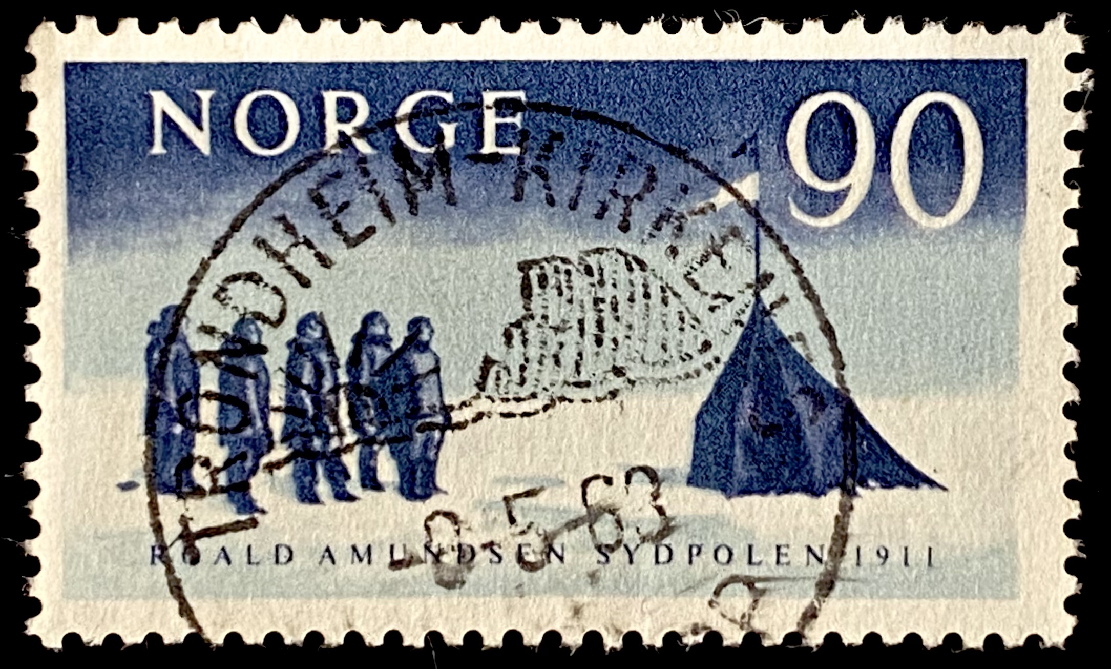 NK 503 Trondheim-Kirkenes -8-5-63