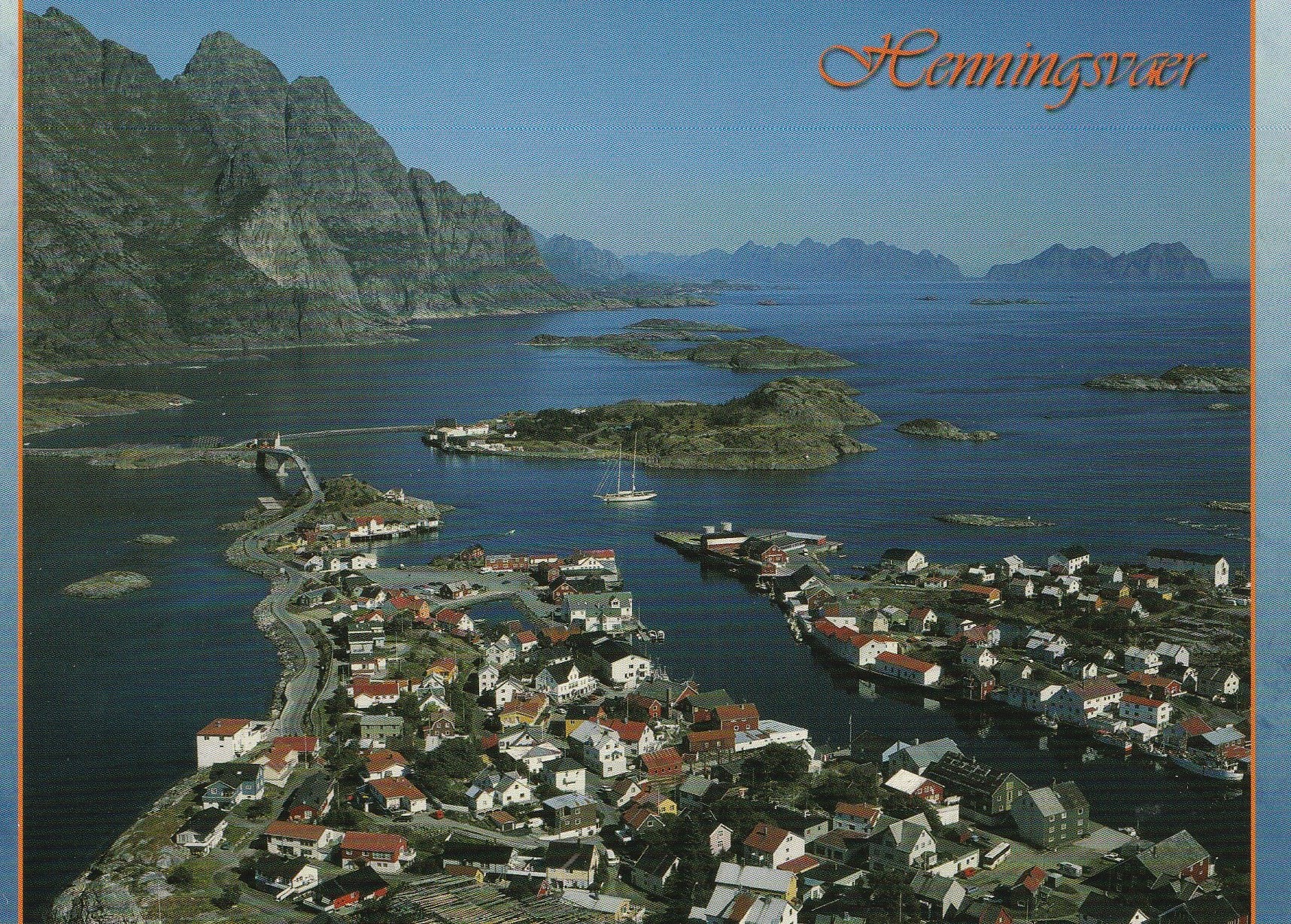 Henningsvær . To-Foto 2652