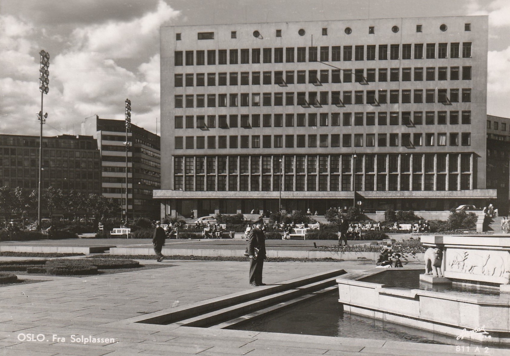 Oslo . Fra Solplassen . Harstad 811 A 2