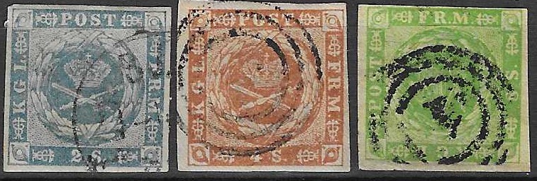 Danmark AFA 3-5 -- verdi 2.250 NOK