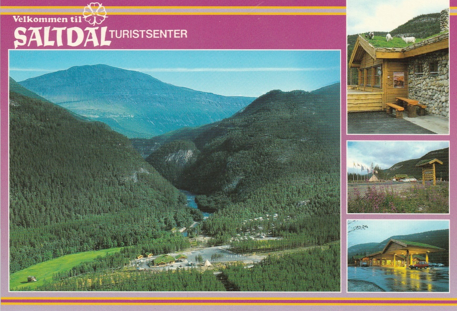 Velkommen til Saltdal Turistsenter . To-Foto 92-998