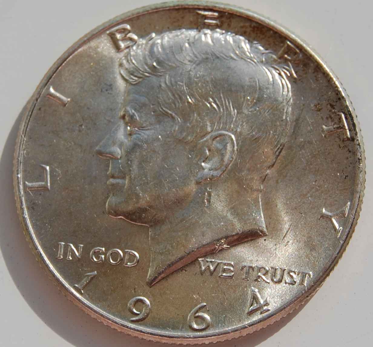 HALF DOLLAR 1964. SØLV