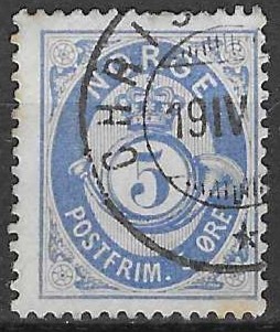 Norge NK 24 IIIsb oppgr. - verdi 300 NOK