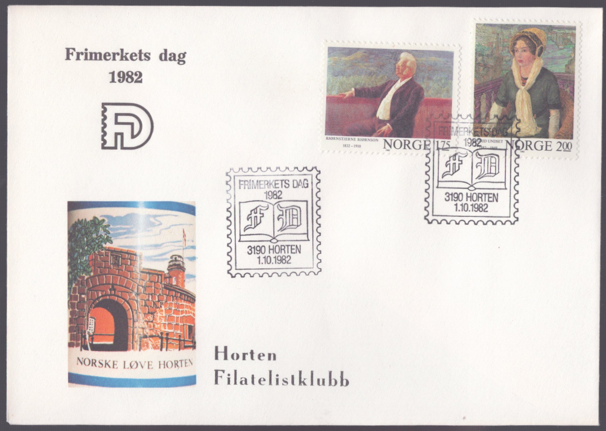 FDC 1982 NK918-NK919 vignett 16