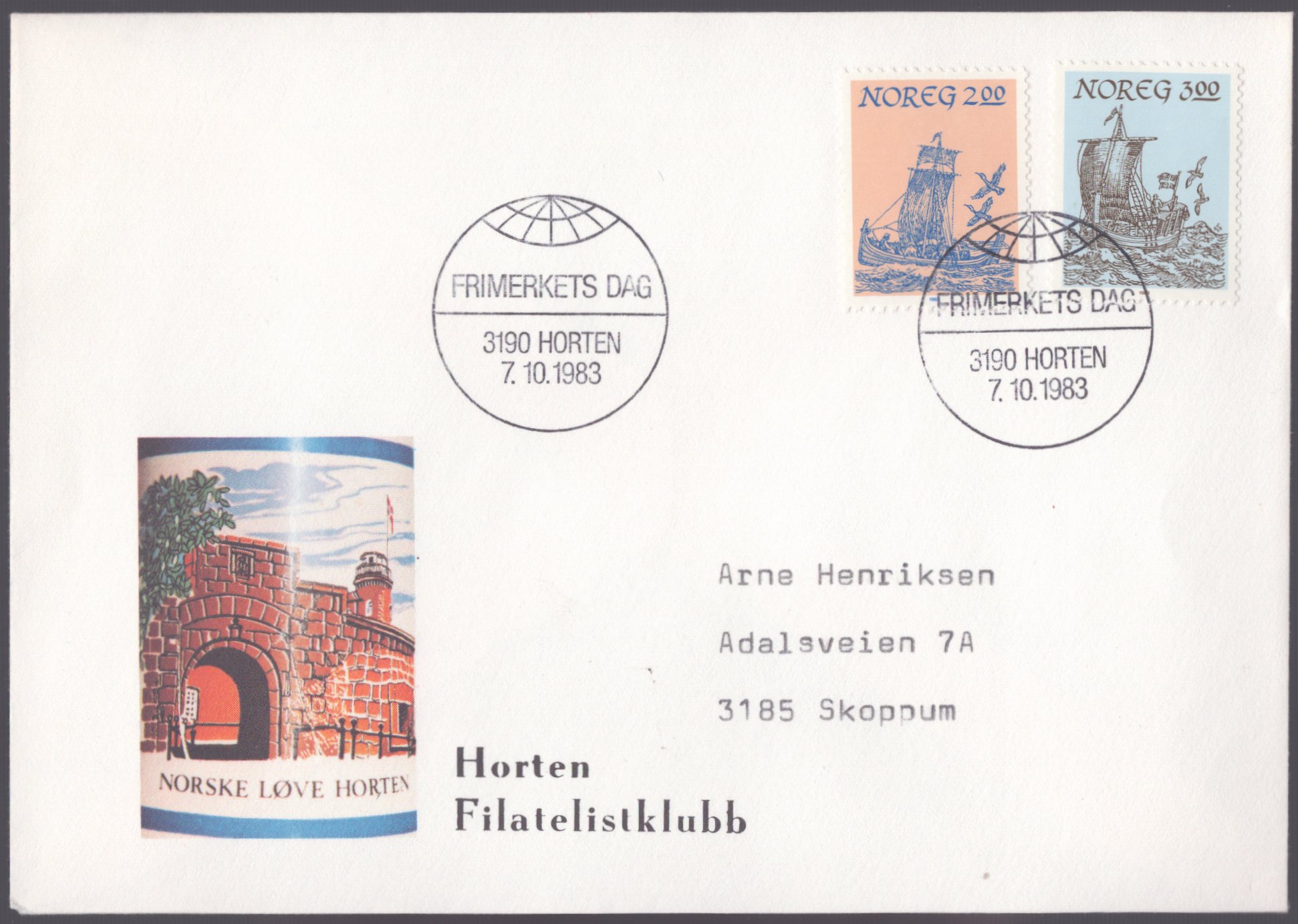 FDC 1983 NK939-NK940 vignett 51