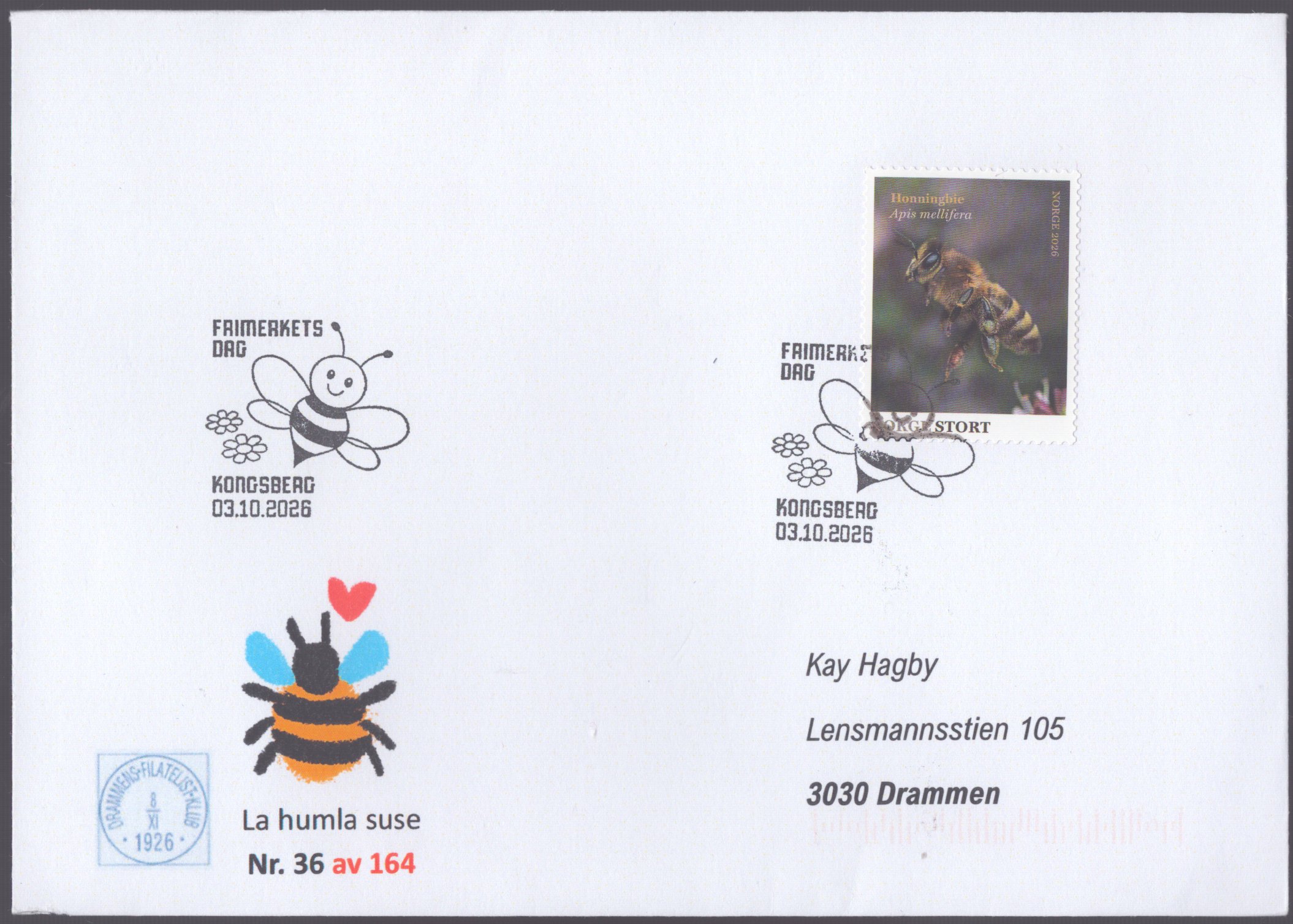 FDC 2026 NK2173 vignett DFK