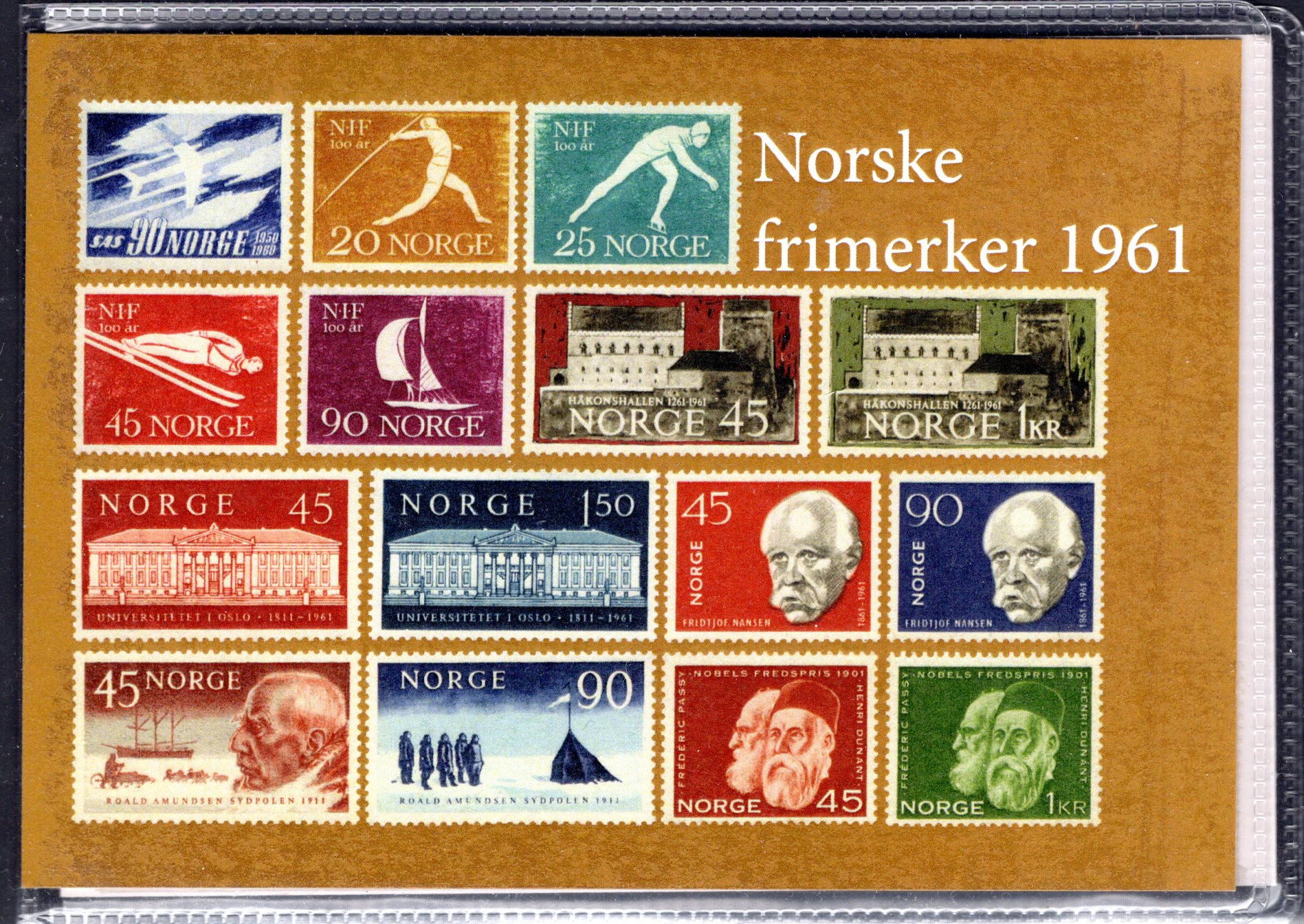 Årssett 1961 utgitt av Skanfil se scan