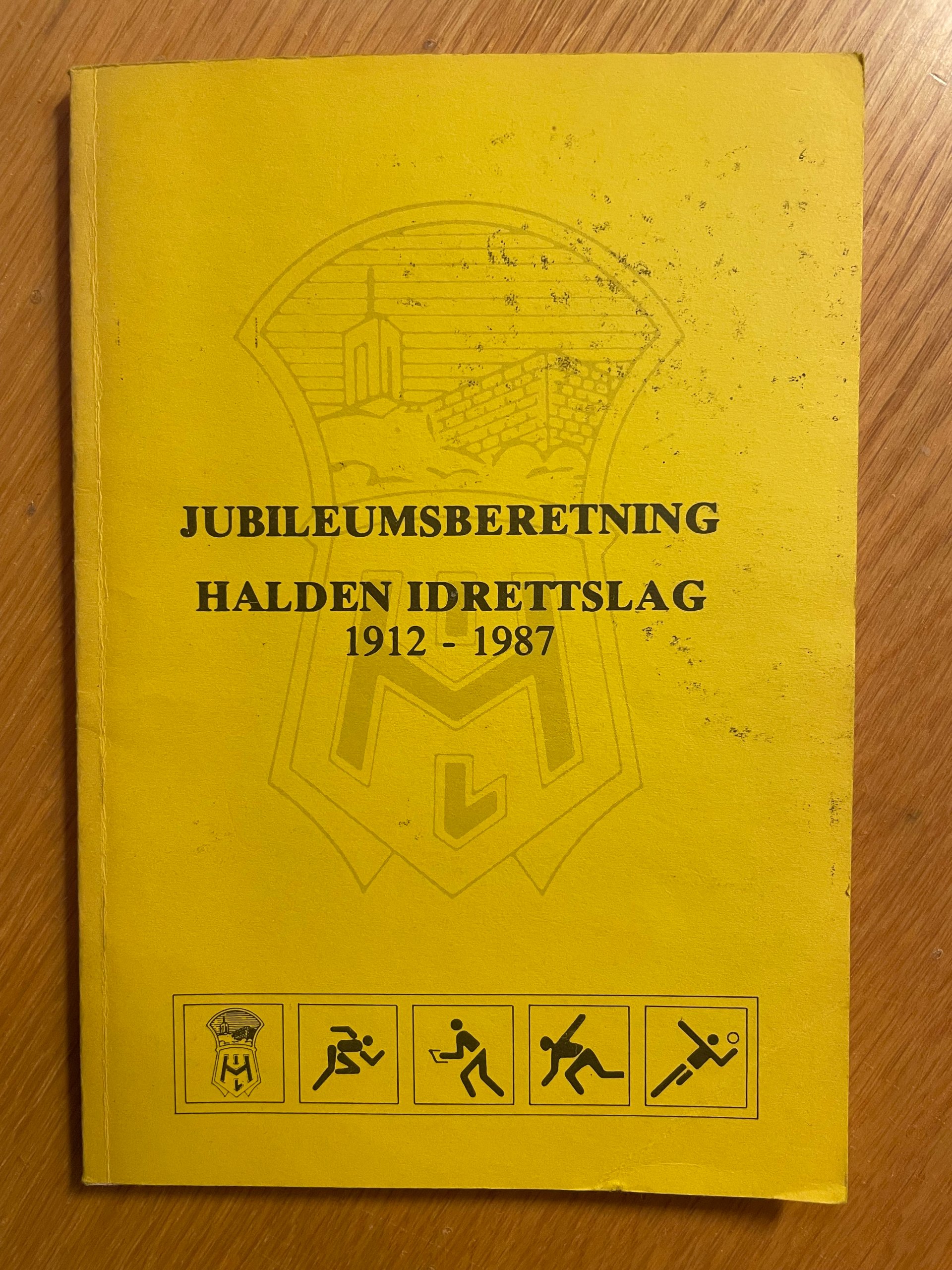 Halden Idrettslag 75 år 1987; jubileumshefte