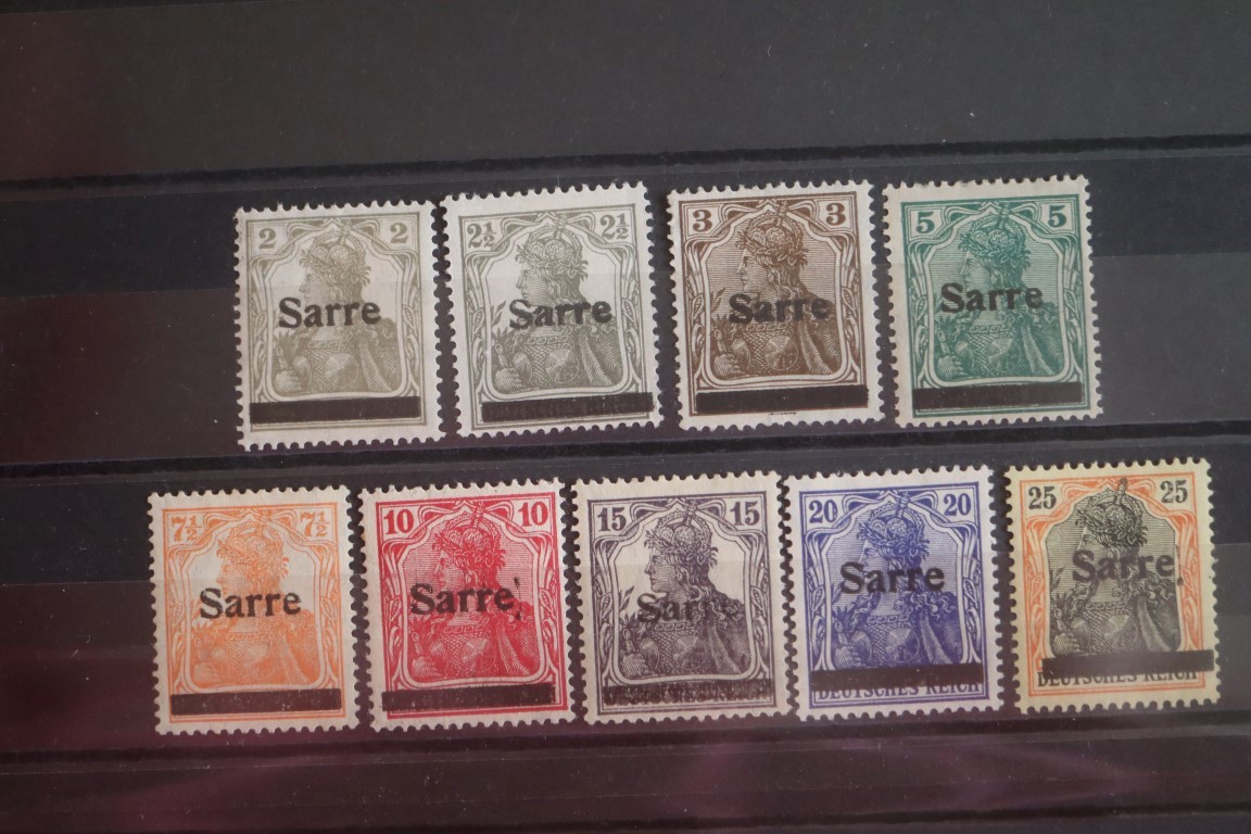 SAAR - Nr. 1-9 - AFA 620 NOK - ust.