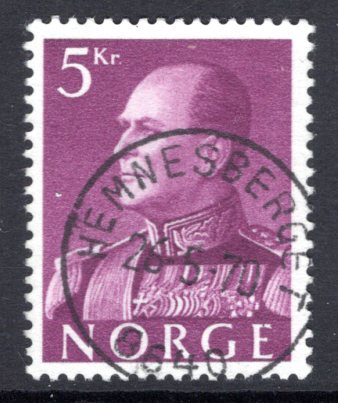 NK 472 praktstemplet Hemnesberget 1970 se scan