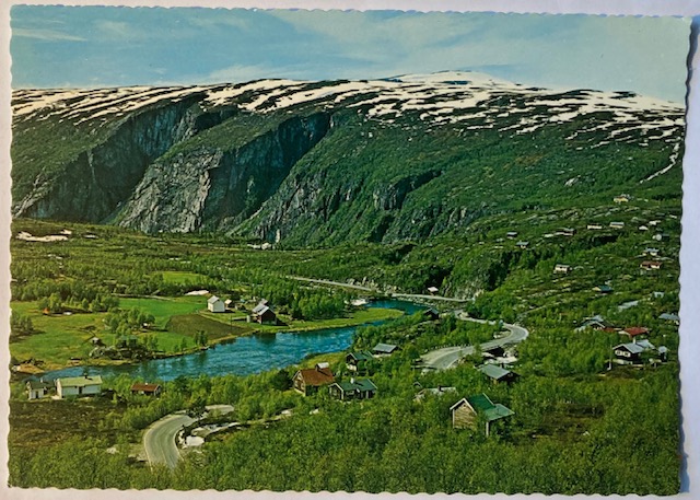 VØRINGSFOSSEN Måbødalen  -  H. Strand Ål