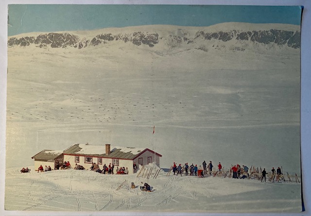 Ustetindhytta med Hallingskarvet - Strand, Ål