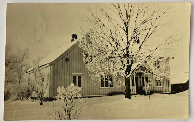 KRÅKSTAD privat fotokort stmpl. Kråstad 1943