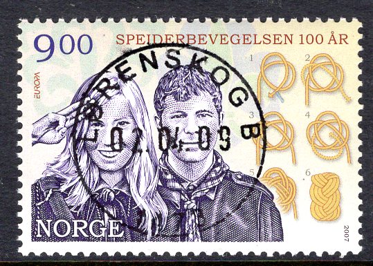 NK 1654 praktstemplet Lørenskog B 2009 se scan