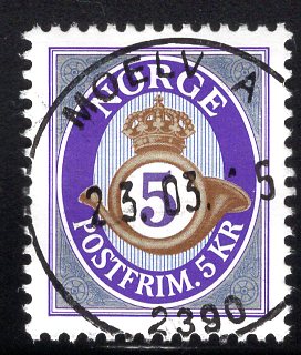 NK 1454 praktstemplet Moelv 2015 se scan