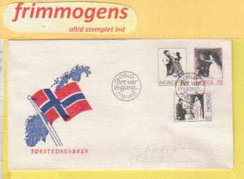 Eventyr,  Norge FDC NK 677-79 (49094)