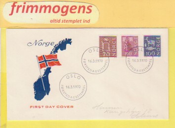 Bruksmerker,  Norge FDC NK 646-48 (49095)