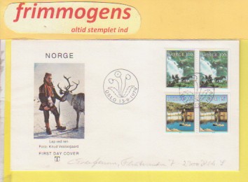 Norsk natur,  Norge FDC NK 843-44 (49096)