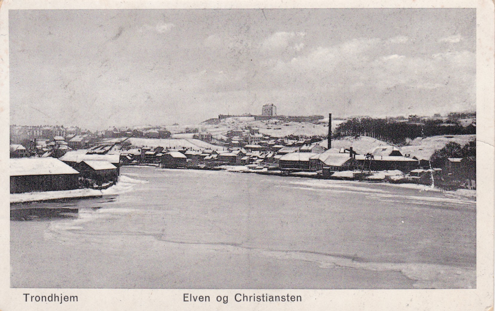 Trondhem. Elven og Christiansten stp ( se denne)