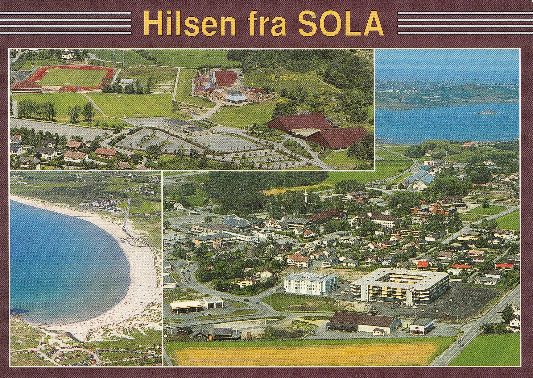 Hilsen fra Sola . Aune M-14575-2