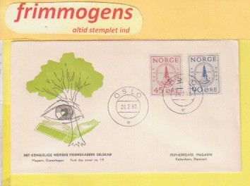 Vitenskabsselsbapet, Norge FDC NK 481-82 (49107)