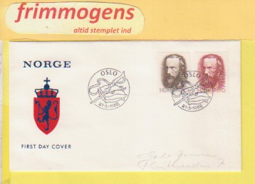 A. O. Vinje, Norge FDC NK 606-07 (49109)