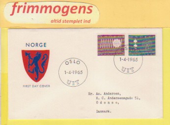 Fjernmeldingsunion, Norge FDC NK 560-61 (49112)