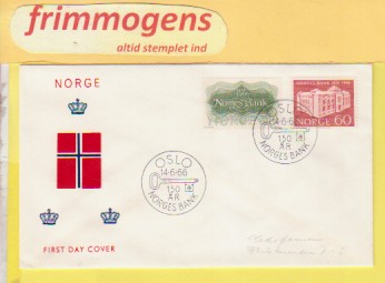 Norges Bank, Norge FDC NK 577-78 (49114)