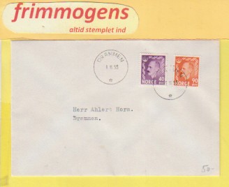 Øremerke, Norge FDC NK 438 (49132)