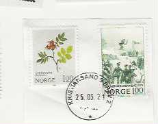 NORGE X 2 SE SKAN POSTKLIPP