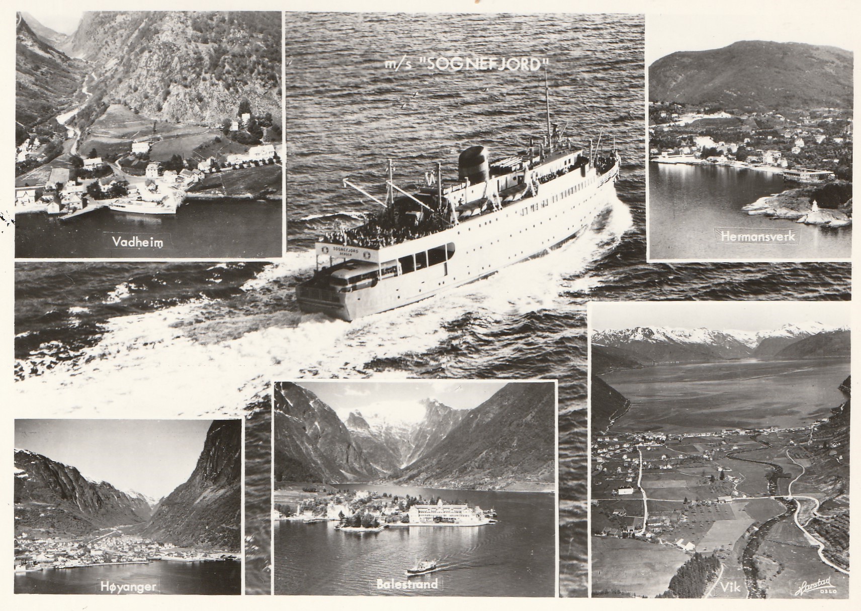 m/s "Sognefjord" .  Harstad .  Unum