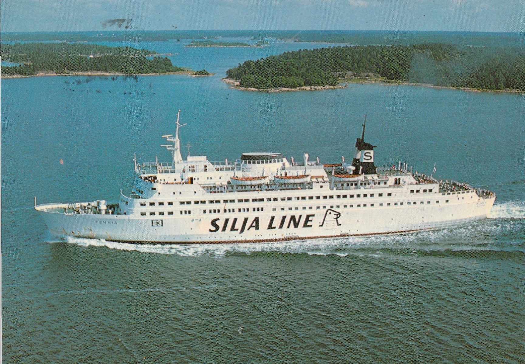 M/S Fenna . Silja Line . Utgiver ? Unum Pst