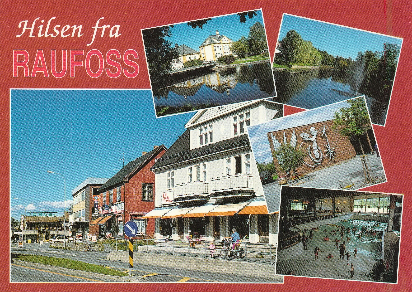Hilsen fra Raufoss . Aune M-15400-4
