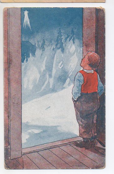 Otto Moe Kar ser på stjerna småformat ubrukt