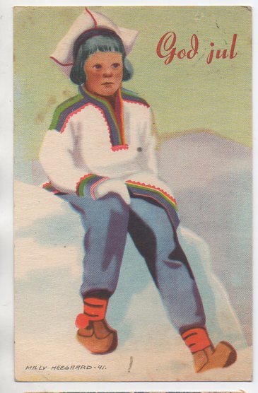 Milly Heegaard Samepike småformat brukt 1942