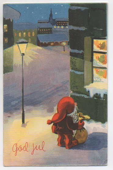 Nisse på hjørnet småformat brukt 1952